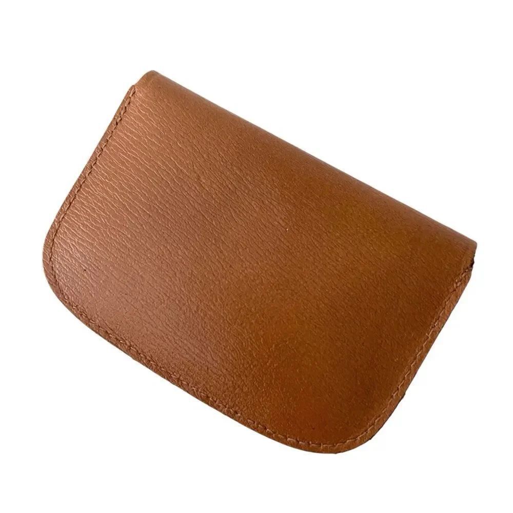Genuine Cowhide Double Coin Pockets - Picture 4 of 8